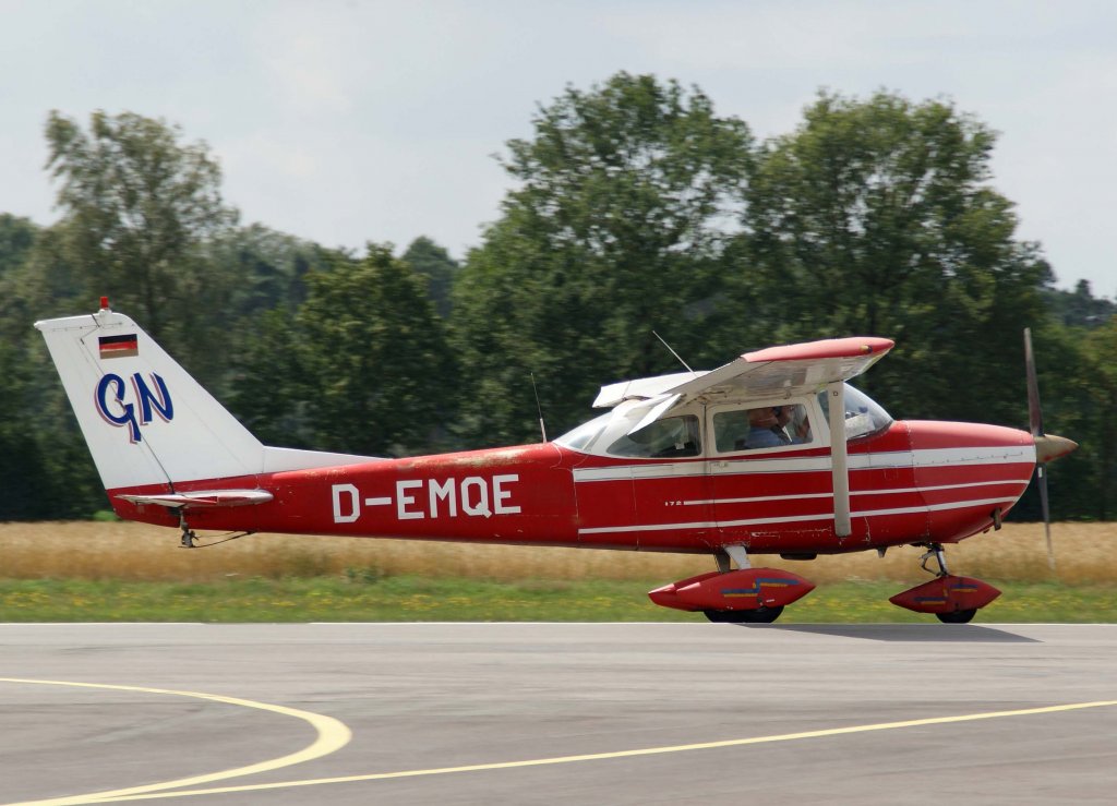 D-EMQE, Cessna F-172 E Skyhawk, 09.07.2011, EDLS, Stadtlohn-Vreden, Germany 

