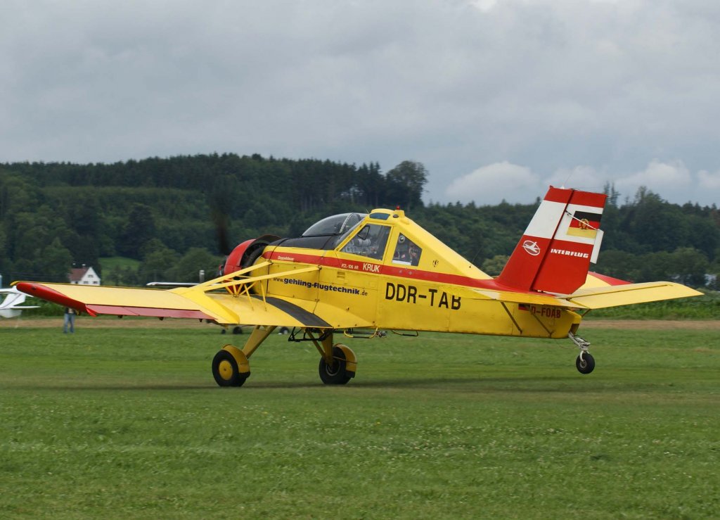 D-FOAB, PLZ-106 AR Kruk, 2009.07.19, EDMT, Tannheim (Tannkosh 2009), Germany