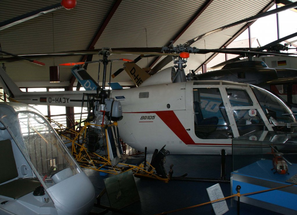 D-HAJY, Blkow Bo-105 Vorserie, D~1967, 26.07.2009, Hubschraubermuseum Bckeburg, Germany 

