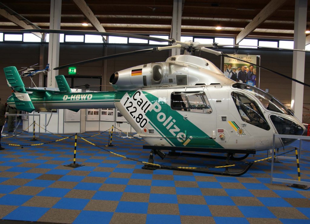 D-HBWD, MD-Helicopter MD-902, Polizei / Baden-Wrttemberg, 2010.04.08, EDNY-FDH (Aero 2010), Friedrichshafen, Germany