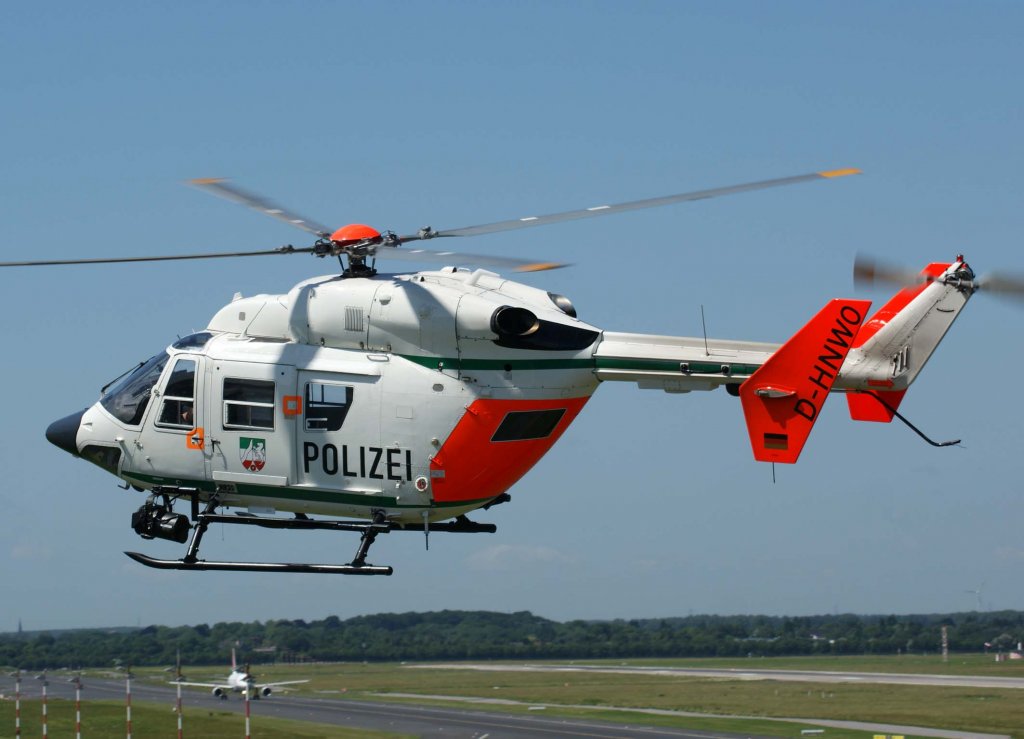 D-HNWO, Eurocopter BK-117 C-1, Polizei / 
Nordrhein Westfalen, 2010.06.11, DUS-EDDL, Dsseldorf, Germany