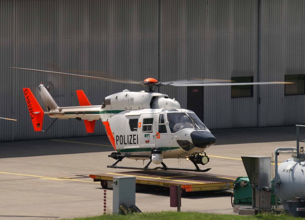 D-HNWQ, Eurocopter BK-117 C-1, Polizei / Nordrhein Westfalen, 2008.06.02, DUS-EDDL, Dsseldorf, Germany