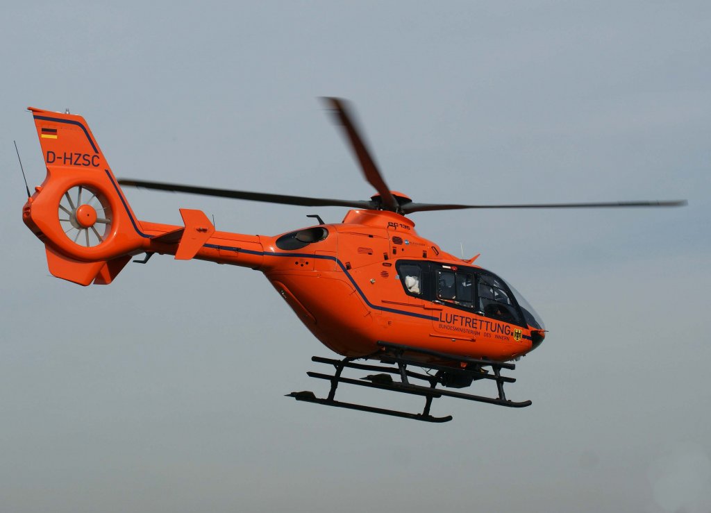 D-HZSC, Eurocopter EC-135 T-2, Bundespolizei / Luftrettung ~ Bundesminster des Innern, 2010.09.22, DUS-EDDL, Dsseldorf, Germany 

