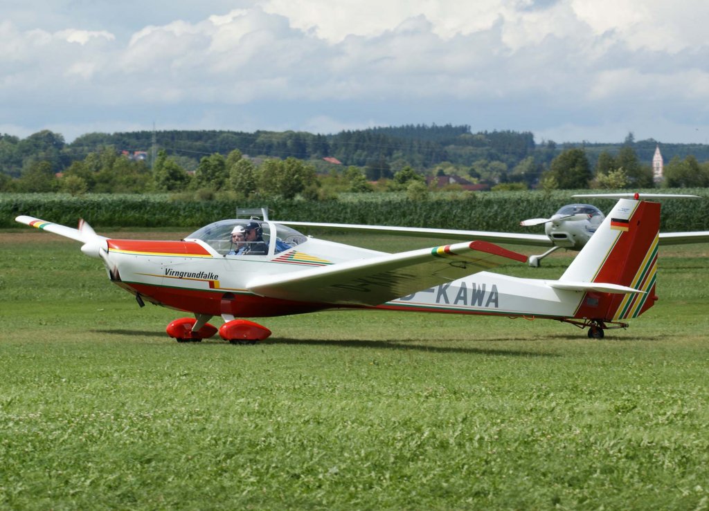 D-KAWA, Scheibe SF-25 C Falke, 2009.07.19, EDMT (Tannkosh 2009), Tannheim, Germany 