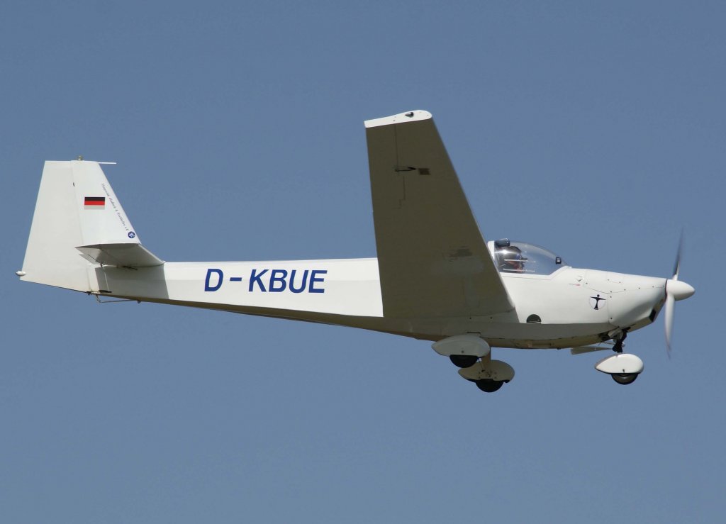 D-KBUE, Scheibe SF-25 C Falke, 10.04.2011, EDLD, Dinslaken Schwarze-Heide, Germany 

