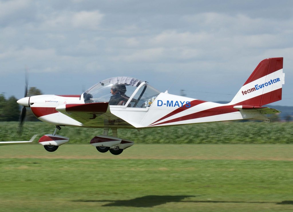 D-MAYS, Evektor EV-97 Eurostar, 2009.07.19, EDMT, Tannheim (Tannkosh 2009), Germany 

