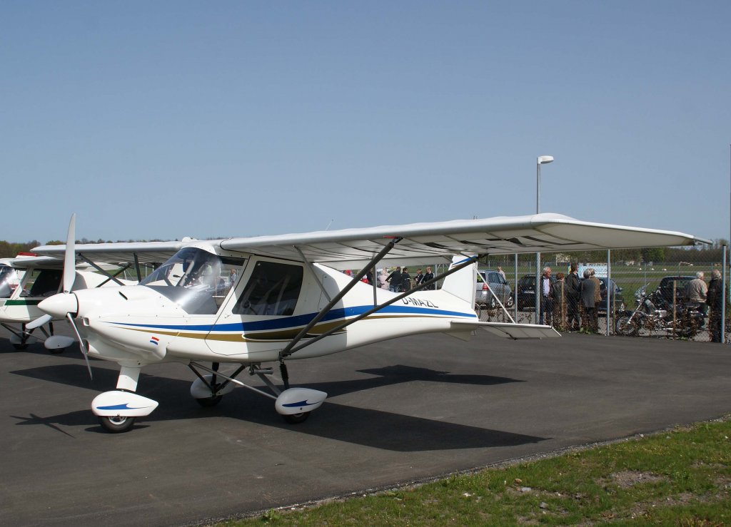 D-MAZL, Ikarus C-42 Cyclone, 10.04.2011, EDLD, Dinslaken Schwarze-Heide, Germany 

