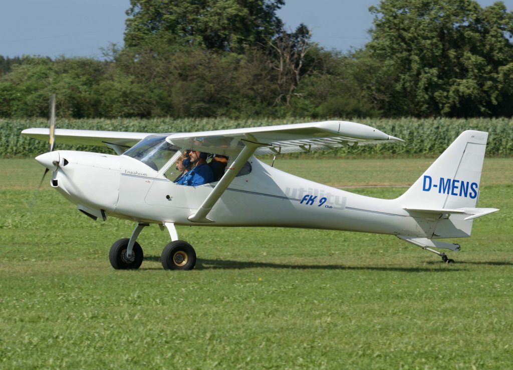 D-MENS, FK-Leichtflugzeuge Fk-9 Mk-IV, 2009.07.19, EDMT, Tannheim (Tannkosh 2009), Germany 

