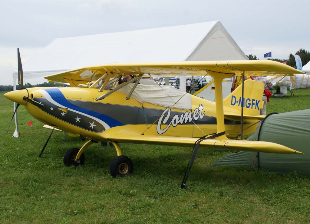 D-MGFK, FK-Flugzeugbau Fk-12 Comet, 2009.07.17, EDMT, Tannheim (Tannkosh 2009), Germany 