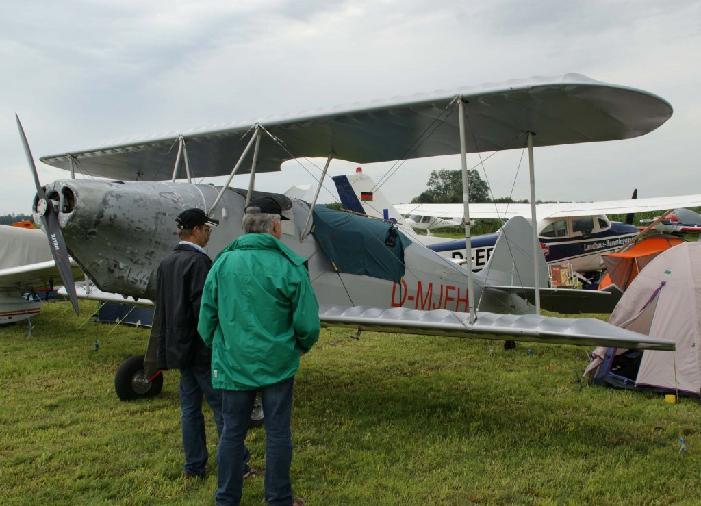 D-MJFH, Platzer Kiebitz, 2009.07.17, EDMT, Tannheim (Tannkosh 2009), Germany
