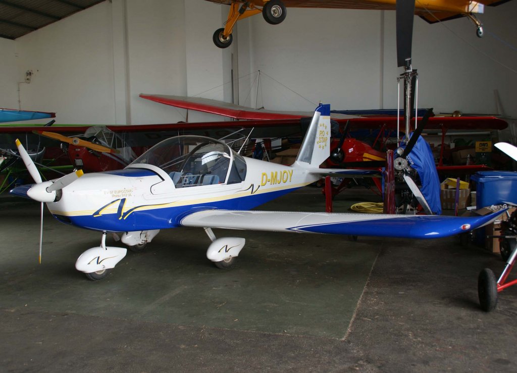 D-MJOY, Evektor EV-97 Eurostar, 2009.04.05, EDMT, Tannheim, Germany