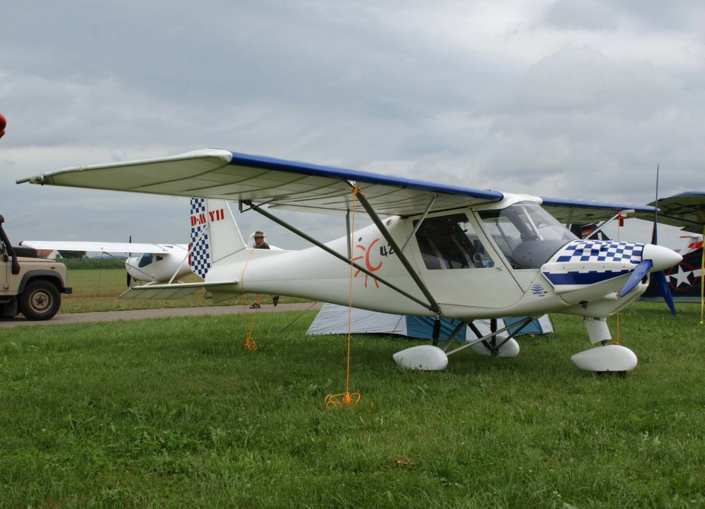 D-MYII, Ikarus C-42, 2009.07.17, EDMT, Tannheim (Tannkosh 2009), Germany