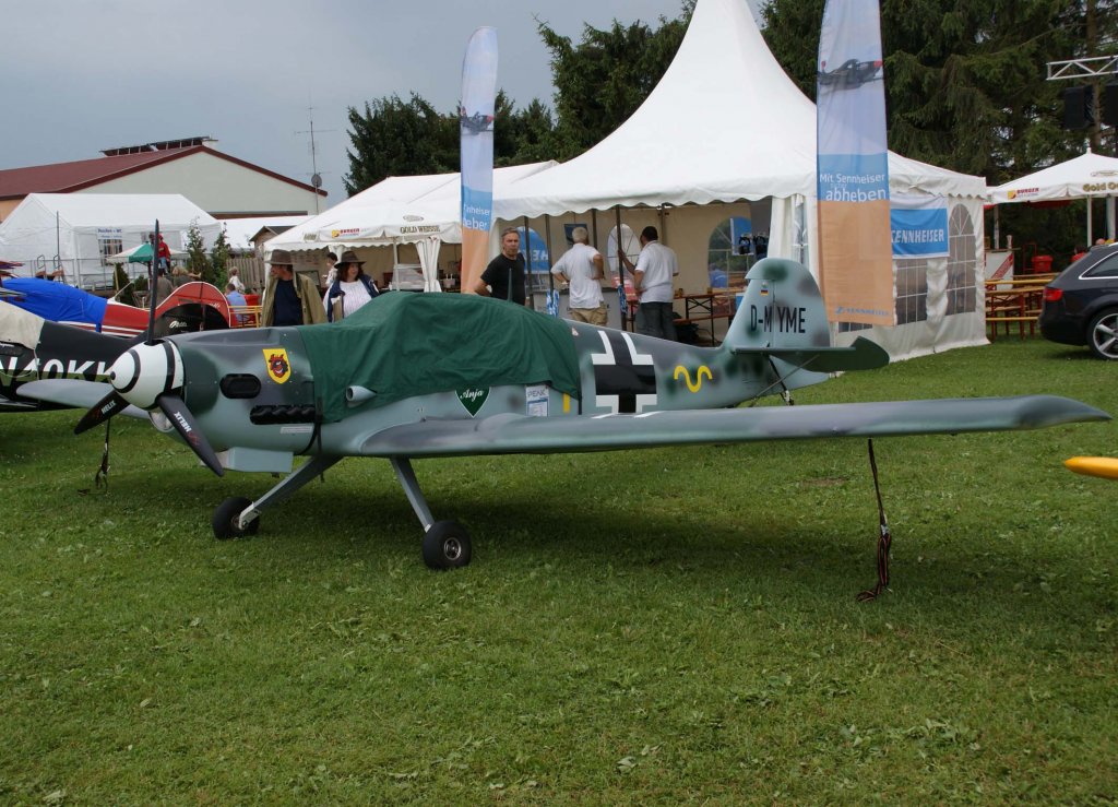 D-MYME, Messerschmidt Bf-109 R Replica, 2009.07.17, EDMT, Tannheim (Tannkosh 2009), Germany