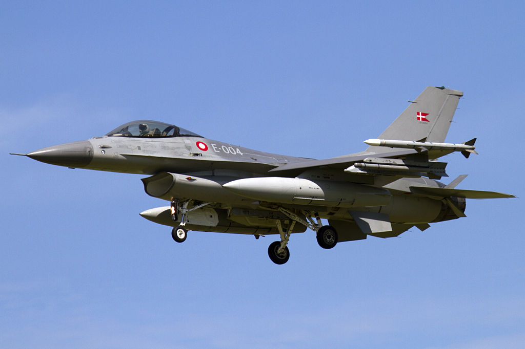 Denmark - Air Force, E-004, Sabca, F-16AM Fighting Falcon, 06.06.2010, EKSP, Skrydstrup, Denmark 