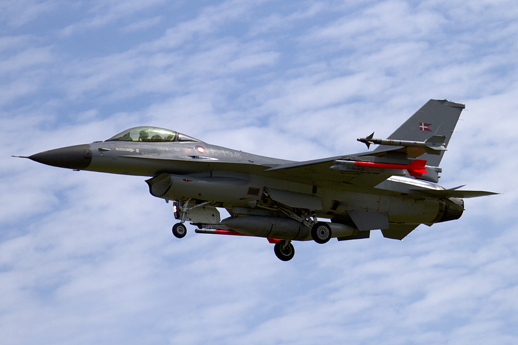 Denmark - Air Force, E-198, Sabca, F-16AM Fighting Falcon, 05.06.2010, EKSP, Skrydstrup, Denmark


