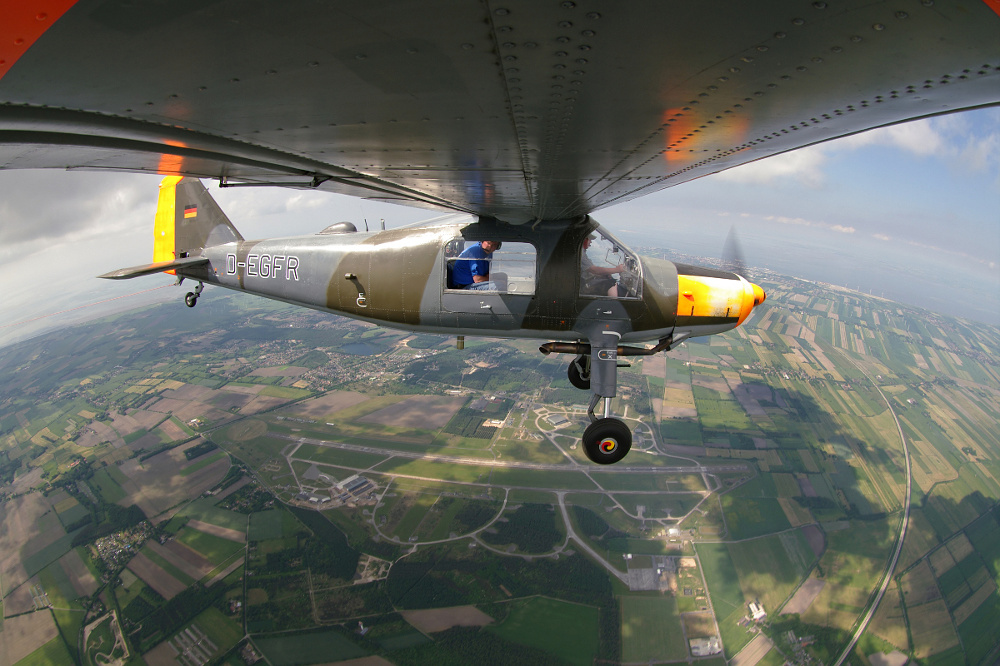 Dornier Do27A1 D-EGFR ex 55+36 ber Nordholz am 27.05.2012
