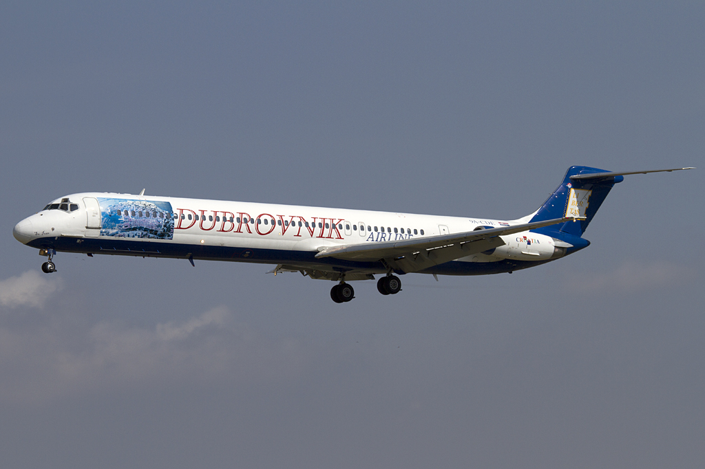 Dubrovnik Airline, 9A-CDE, McDonnell Douglas, MD-82, 06.09.2010, BCN, Barcelona, Spain


