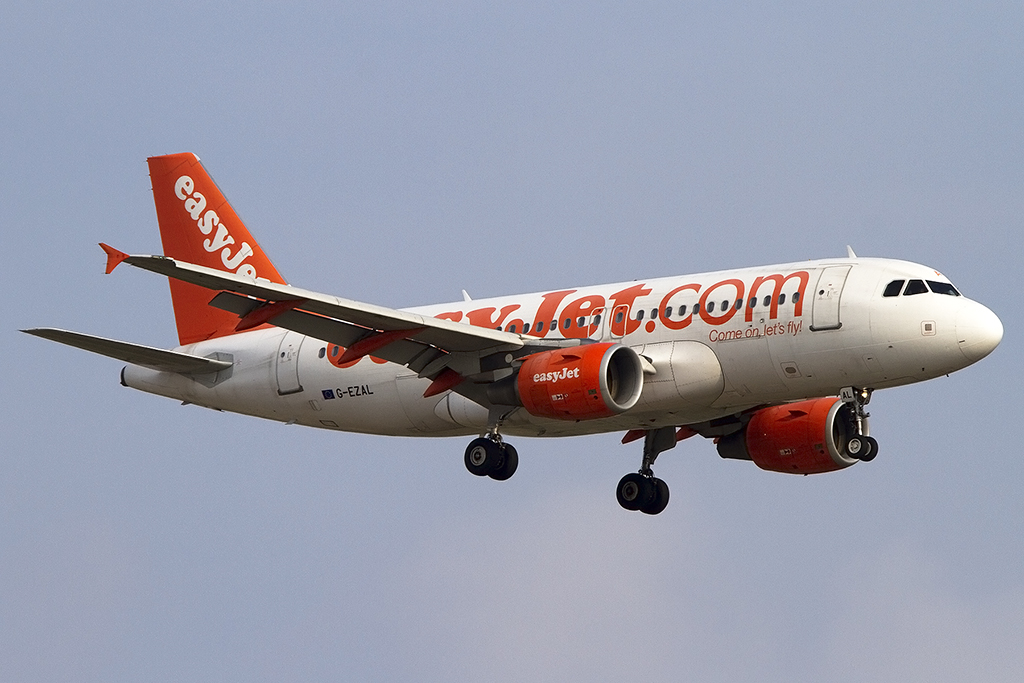 EasyJet, G-EZAL, Airbus, A319-111, 08.09.2012, BCN, Barcelona, Spain 





