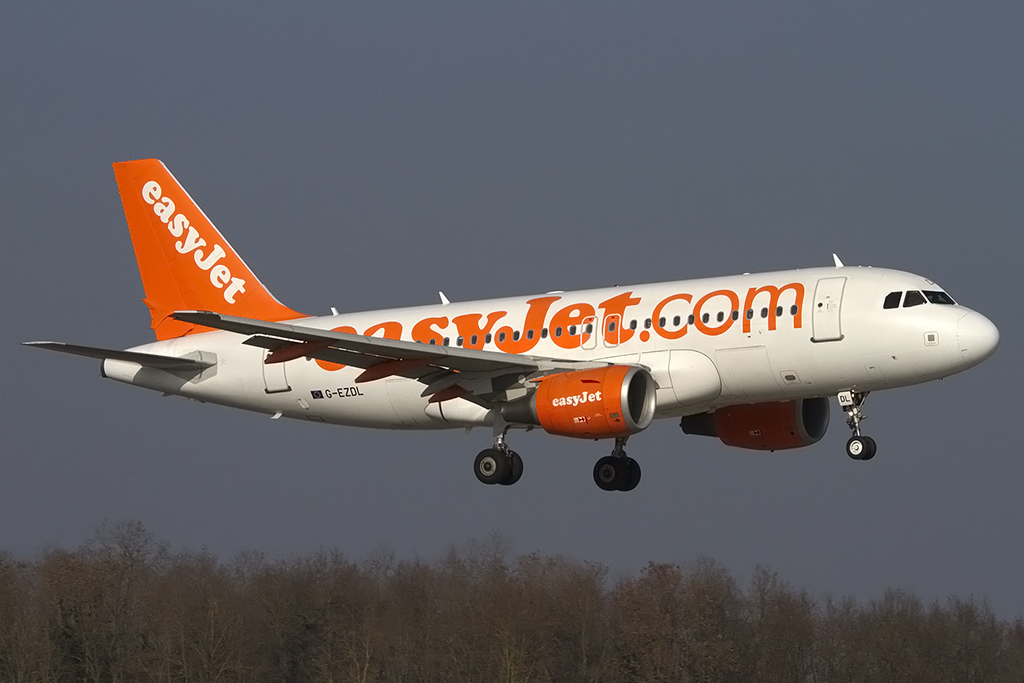EasyJet, G-EZDL, Airbus, A319-111, 03.03.2013, BSL, Basel, Switzerland 


