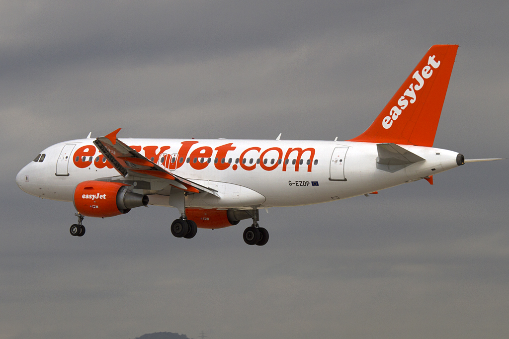 EasyJet, G-EZDP, Airbus, A319-111, 10.09.2010, BCN, Barcelona, Spain 




