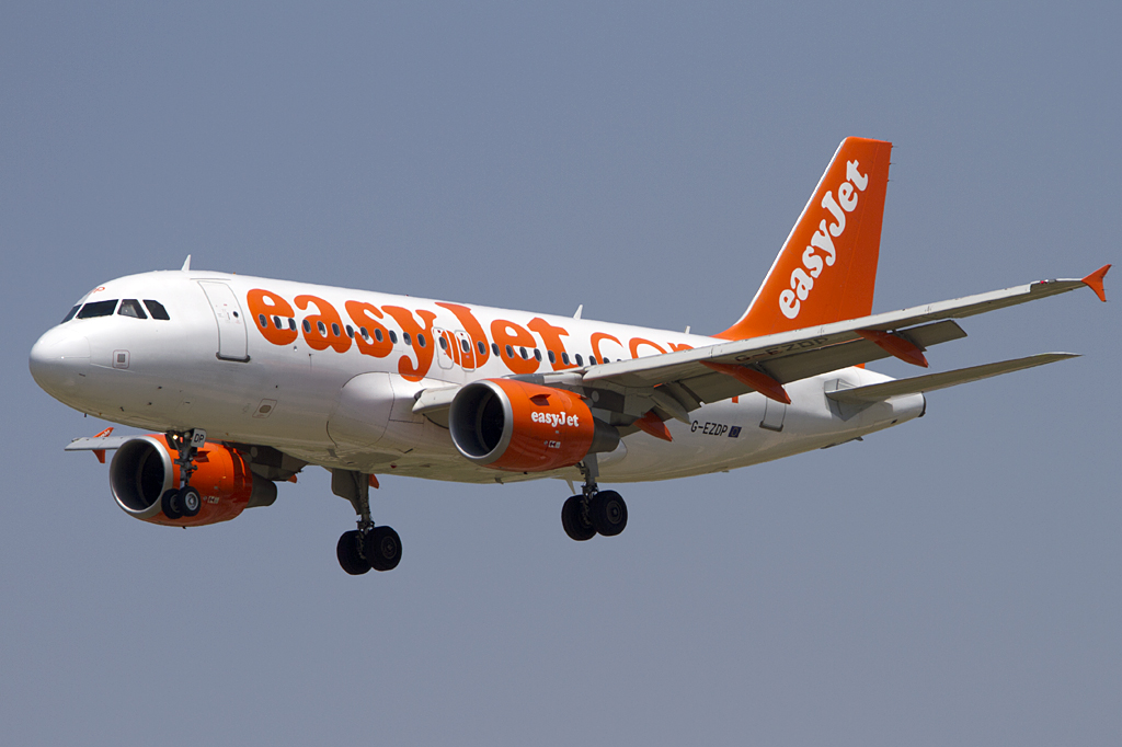 EasyJet, G-EZDP, Airbus, A319-111, 16.06.2011, BCN, Barcelona, Spain 




