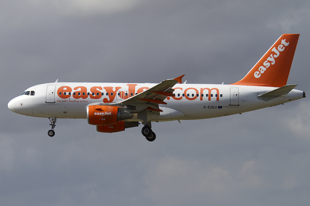 EasyJet, G-EZEU, Airbus, A319-111, 10.09.2010, BCN, Barcelona, Spain 





