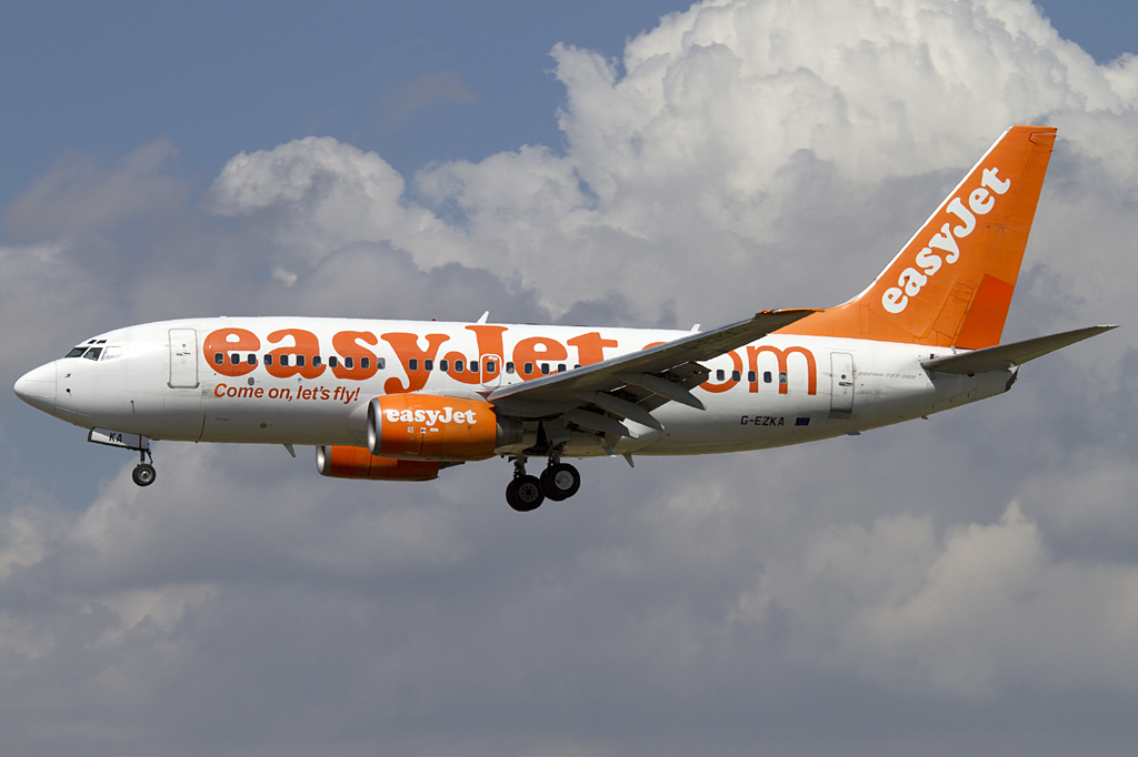 EasyJet, G-EZKA, Boeing, B737-73V, 10.09.2010, BCN, Barcelona, Spain



