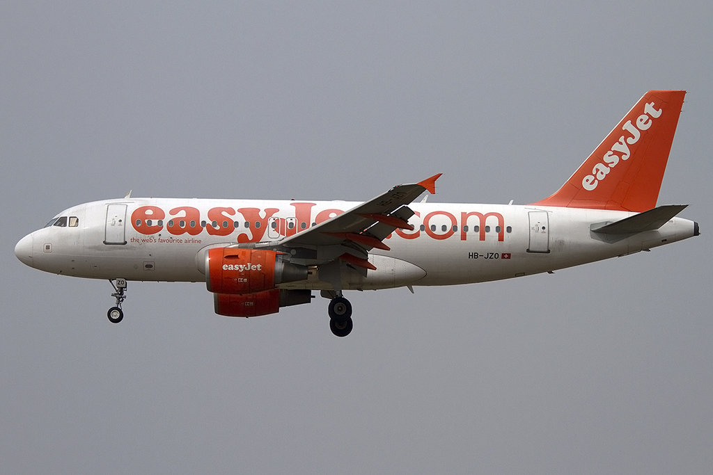 EasyJet, HB-JZO, Airbus, A319-111, 08.09.2012, BCN, Barcelona, Spain





