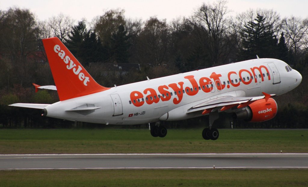 EasyJet Switzerland,HB-JZI,(c/n 2245),Airbus A319-111,15.04.2012,HAM-EDDH,Hamburg,Germany