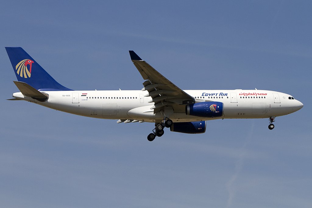 Egypt Air, SU-GCG, Airbus, A330-243, 24.04.2010, FRA, Frankfurt, Germany 

