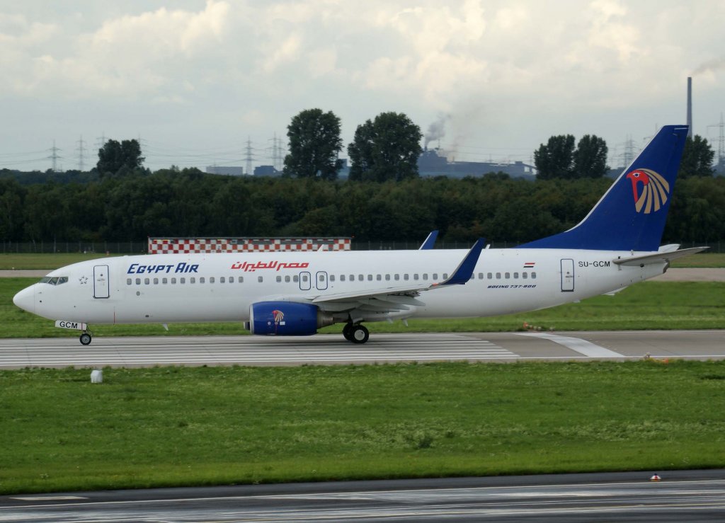 Egypt Air, SU-GCM, Boeing 737-800 WL, 2010.08.28, DUS-EDDL, Dsseldorf, Germany 

