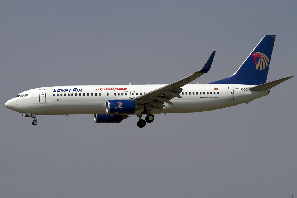 Egypt Air, SU-GCO, Boeing, B737-866, 06.09.2010, BCN, Barcelona, Spain 



