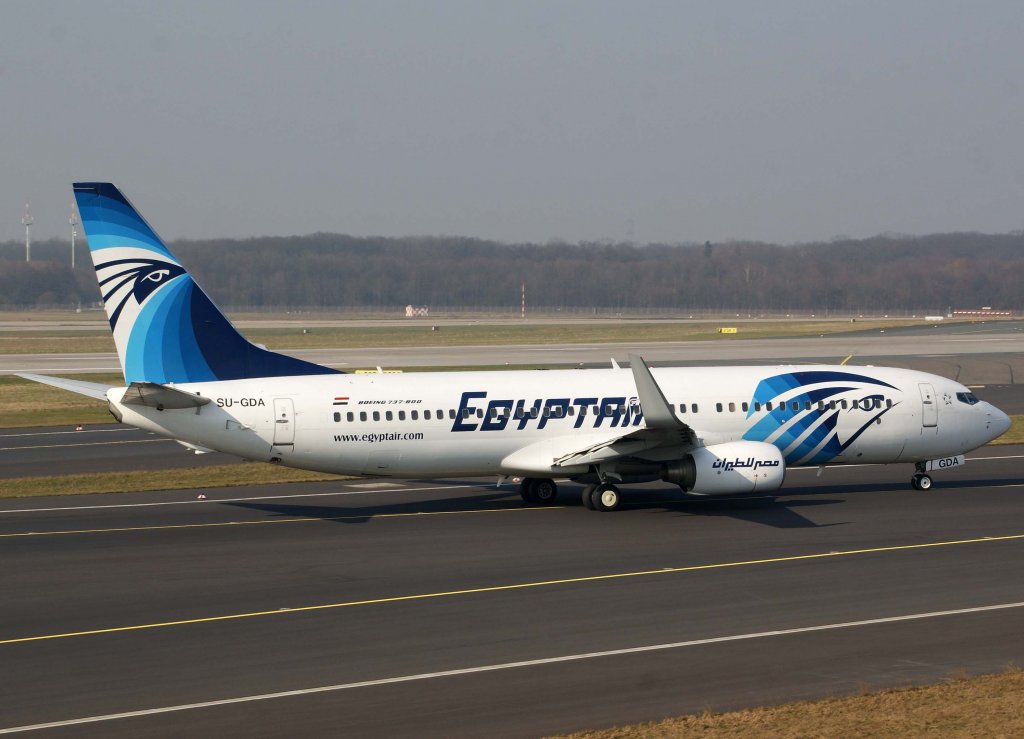 Egypt Air, SU-GDA, Boeing 737-800 WL, 04.03.2011, DUS-EDDL, Dsseldorf, Germany

