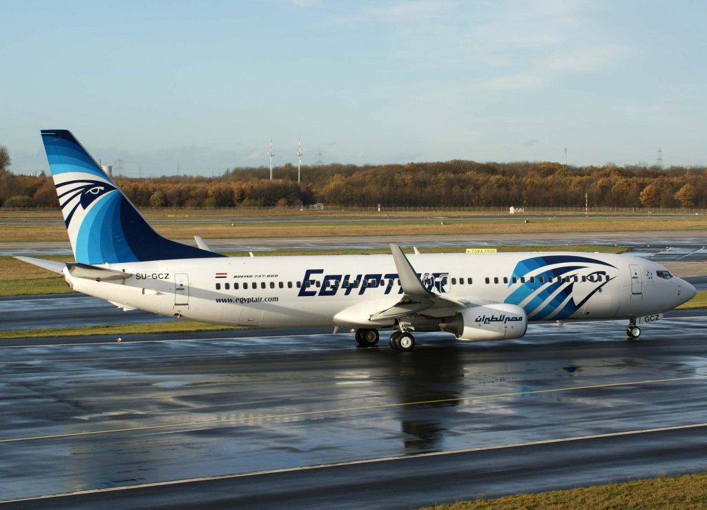 EgyptAir, SU-GCZ, Boeing 737-800 wl, 2009.11.14, DUS, Dsseldorf, Germany
