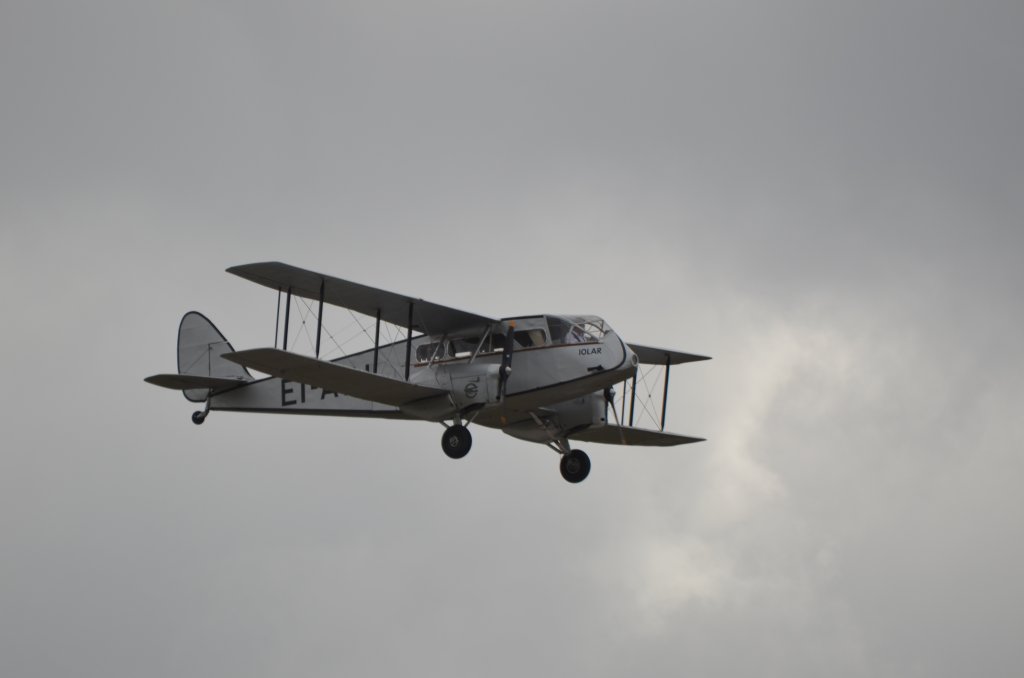 Eine De Havilland DH 84 auf der ILA am 15.09.12