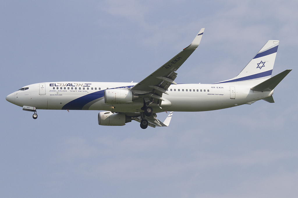 El Al, 4X-EKH, Boeing, B737-85P, 10.06.2010, SXF, Berlin-Schnefeld, Germany 


