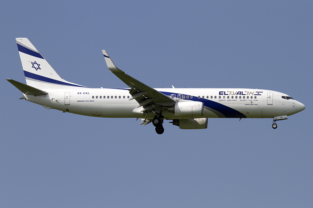 El Al, 4X-EKL, Boeing, B737-86Q, 08.08.2010, VIE, Wien, Austria



