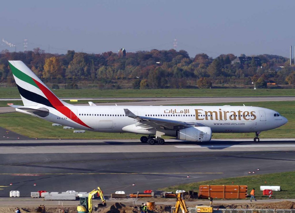 Emirates, A6-EAN, Airbus A 330-200, 2007.10.23, DUS, Dsseldorf, Germany