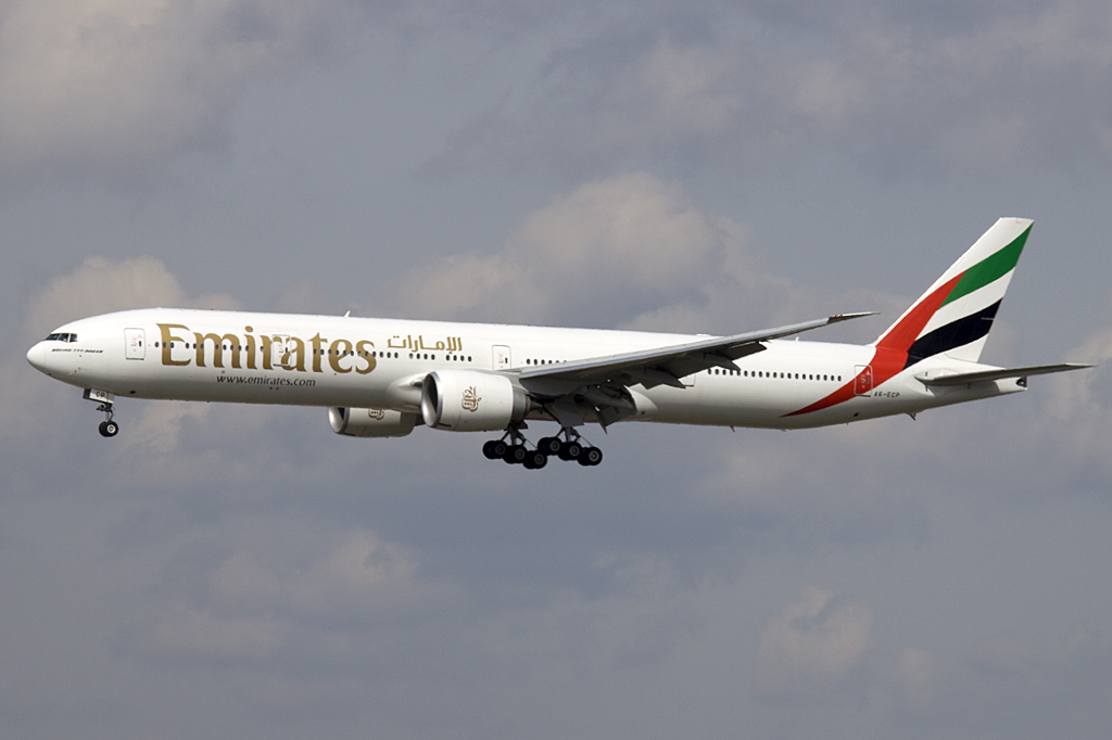 Emirates, A6-ECP, Boeing, B777-36N-ER, 02.04.2010, FRA, Frankfurt, Germany 



