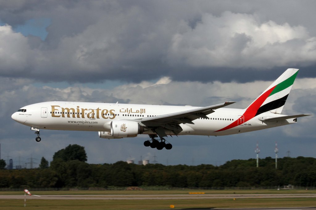 Emirates, A6-EML, Boeing, 777-200 ER, 22.09.2012, DUS-EDDL, Dsseldorf, Germany