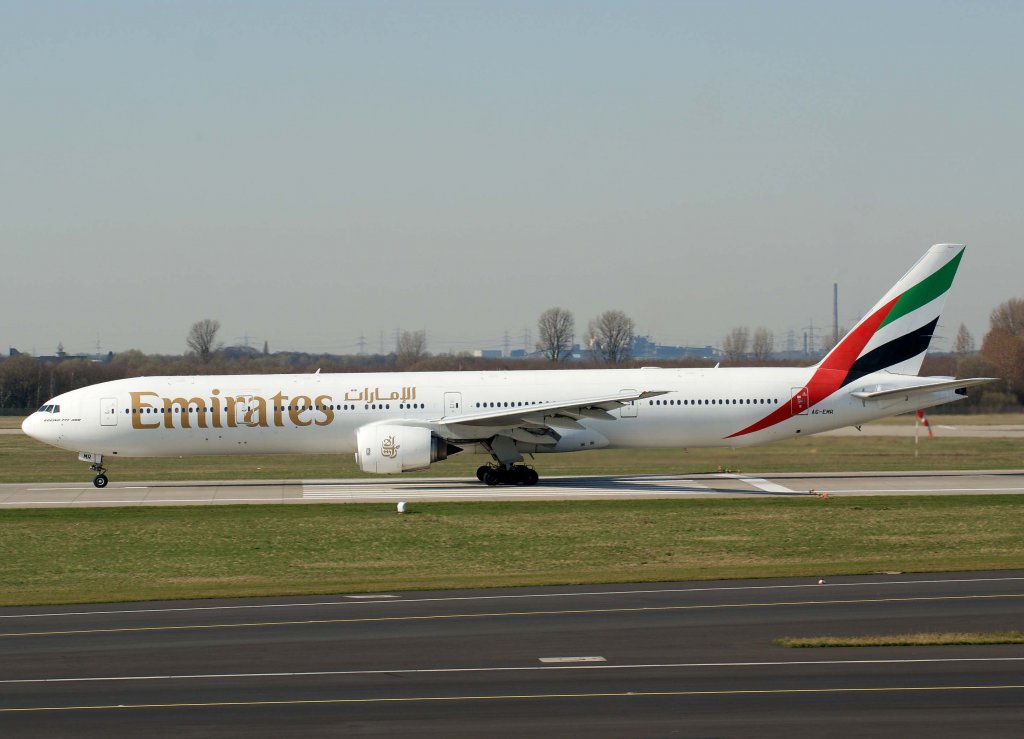 Emirates, A6-EMR, Boeing 777-300, 20.03.2011, DUS-EDDL, Dsseldorf, Germany 


