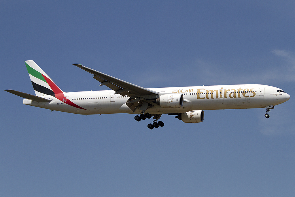 Emirates Airlines, A6-EMR, Boeing, B777-31H, 26.05.2012, FRA, Frankfurt, Germany



