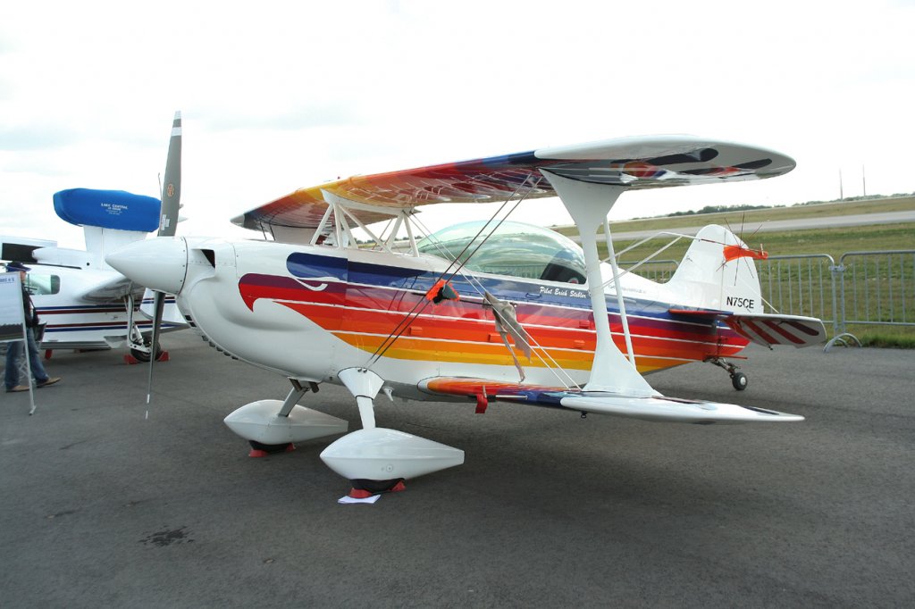 Erich Steller Christen Eagle II N75CE am 13.09.2012 auf der ILA 2012