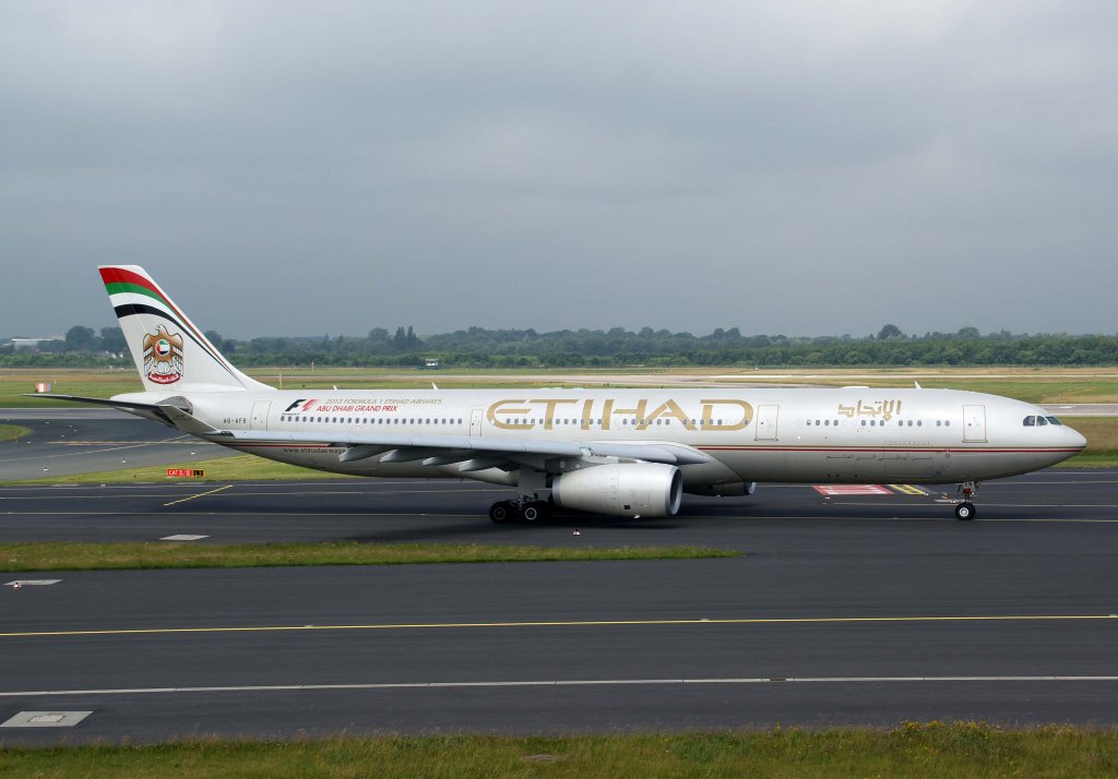 Etihad Airways, A6-AFB, Airbus, A 330-300, 01.07.2013, DUS-EDDL, Dsseldorf, Germany 