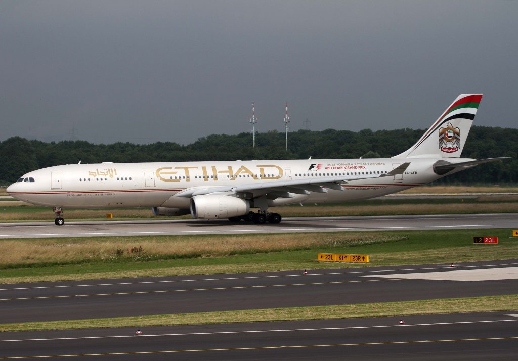 Etihad Airways, A6-AFB, Airbus, A 330-300, 01.07.2013, DUS-EDDL, Dsseldorf, Germany 