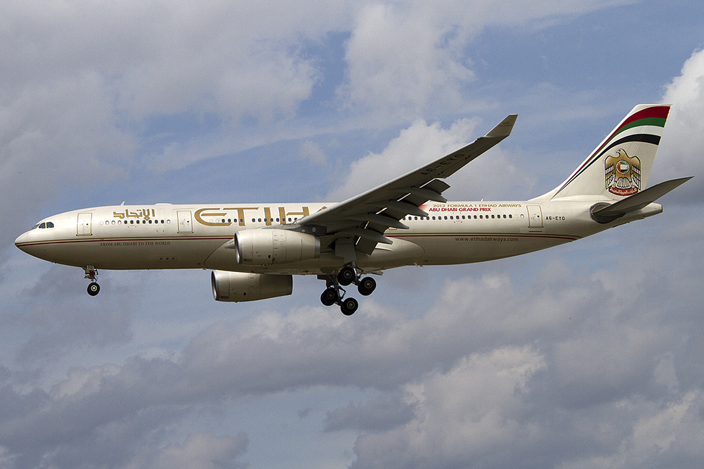 Etihad Airways, A6-EYO, Airbus, A330-243, 18.07.2012, FRA, Frankfurt, Germany





