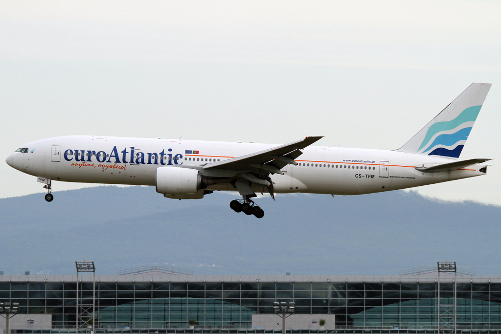 EuroAtlantic Boeing 777 FRA 10.06.2012