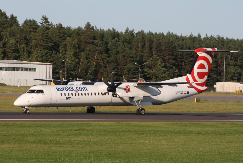Eurolot,SP-EQC,(c/n4408),De Havilland Canada DHC-8-402Q Dash8,22.08.2012,GDN-EPGD,Gdansk,Polen
