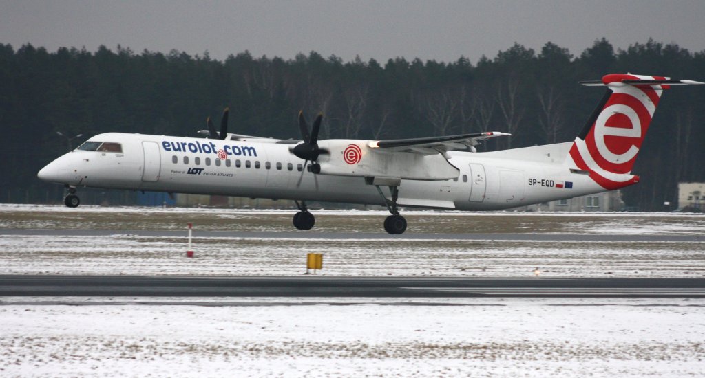 eurolot,SP-EQD,(c/n4411),De Havilland Canada DHC-8-402Q Dash8,16.02.2013,GDN-EPGD,Gdansk,Polen