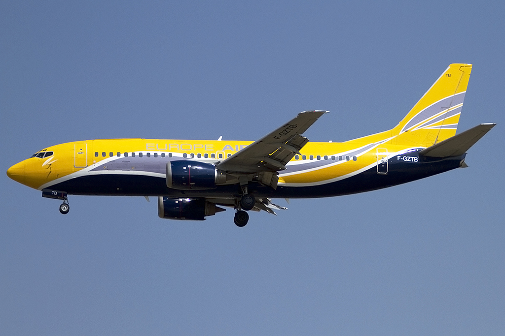 Europe Airpost, F-GZTB, Boeing, B737-33VF, 06.09.2012, TLS, Toulouse, France 



